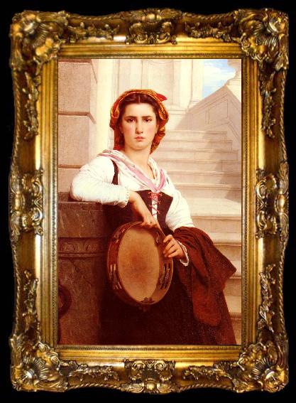 framed  Pierre-Auguste Cot The Bohemian1, ta009-2